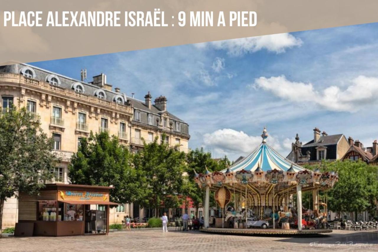 Quartier Des Theatres Centre, Wifi Et Parking - Zen Appart Troyes Ngoại thất bức ảnh